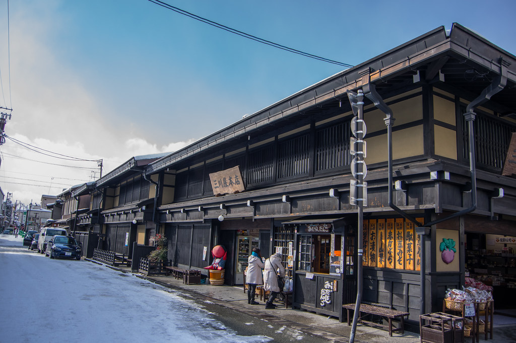 飛騨高山古い町並