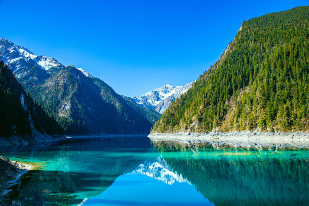 中国屈指の秘境、九寨溝