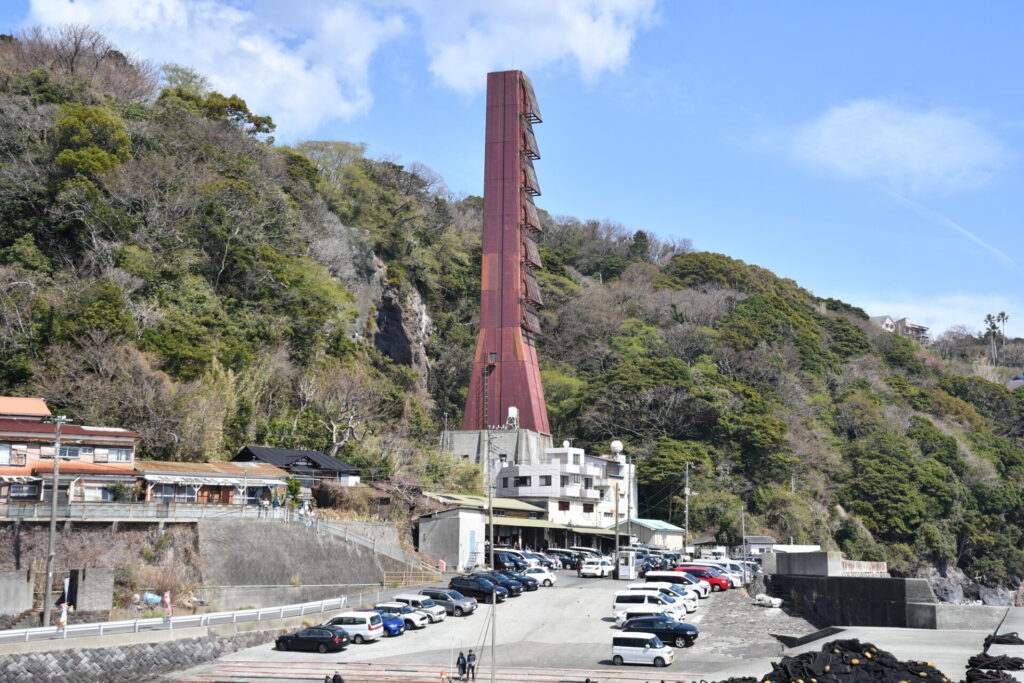 福浦漁港の様子
