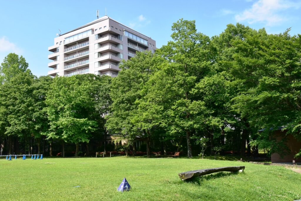 ホテルエピナール那須の外観