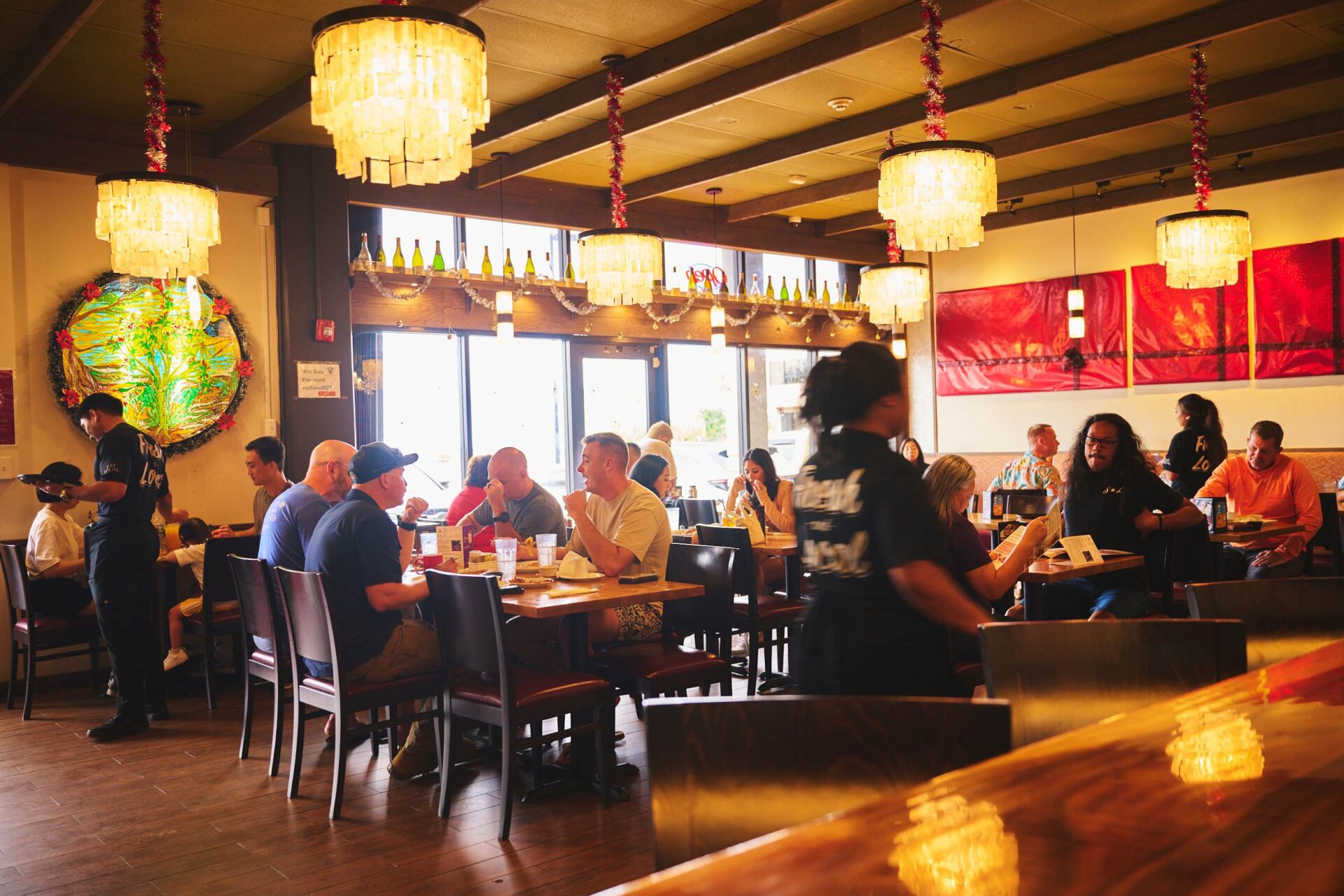 日本から近い海外・グアムで訪れたい、Pika’s Cafeの内観