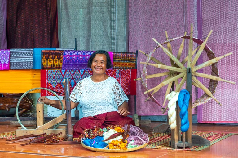 微笑みが素敵なタイの女性