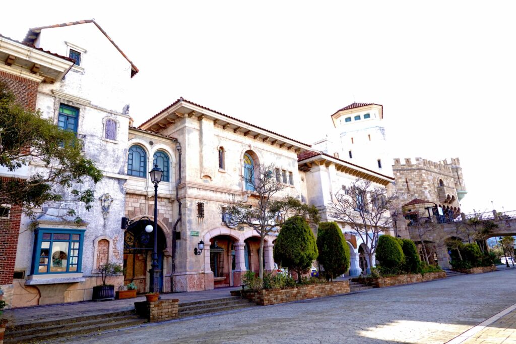 和歌山マリーナシティ、ポルトヨーロッパの欧州風街並み　和歌山市 