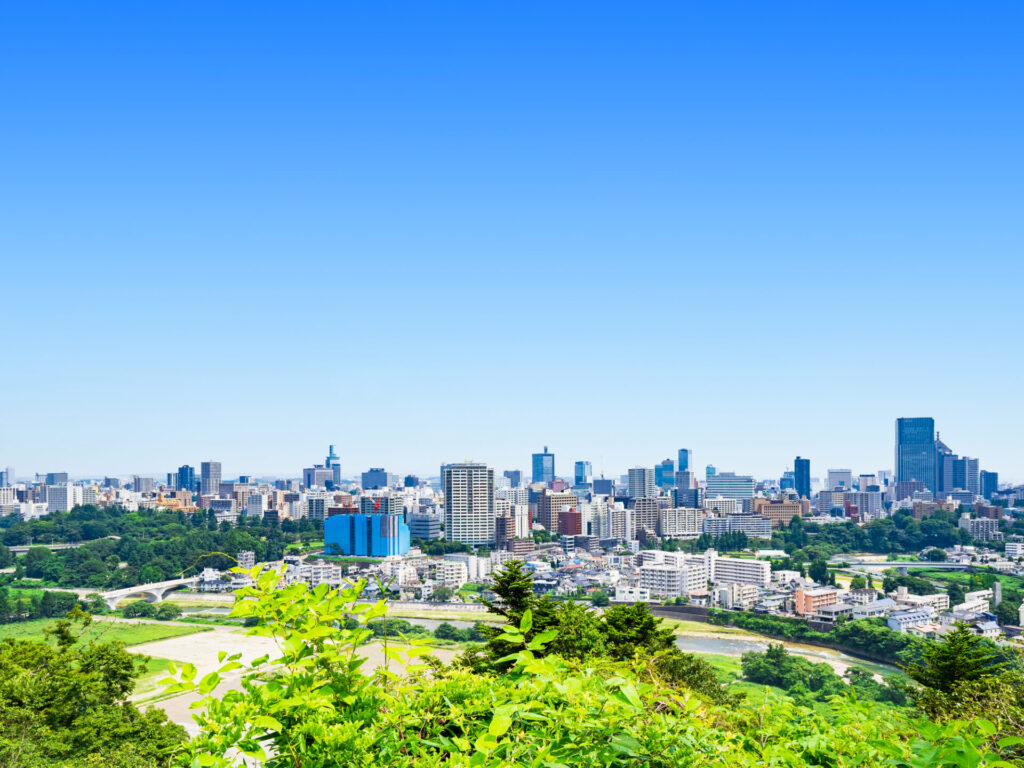 仙台のシティビュー