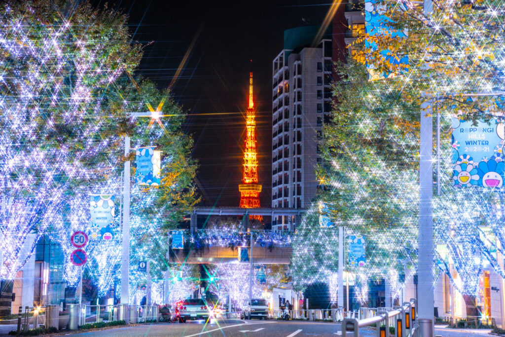 六本木・クリスマスイルミネーション｜2020年冬