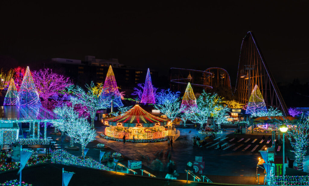 よみうりランドのジュエルミネーション