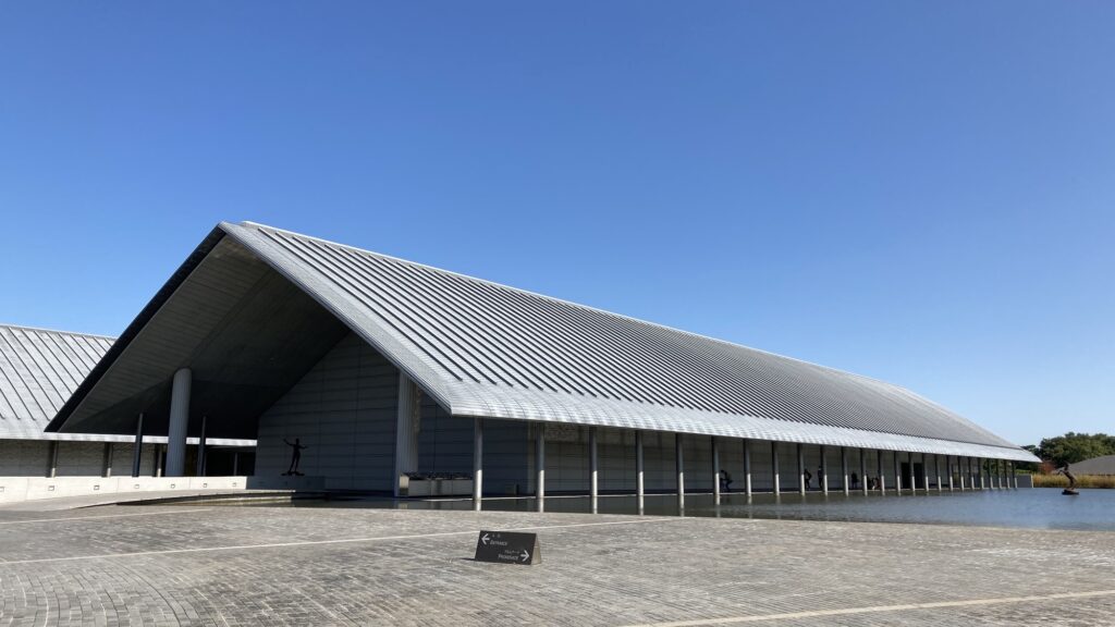 夕方: 佐川美術館