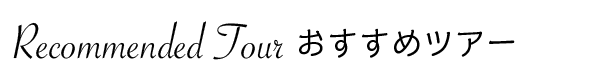 おすすめツアー