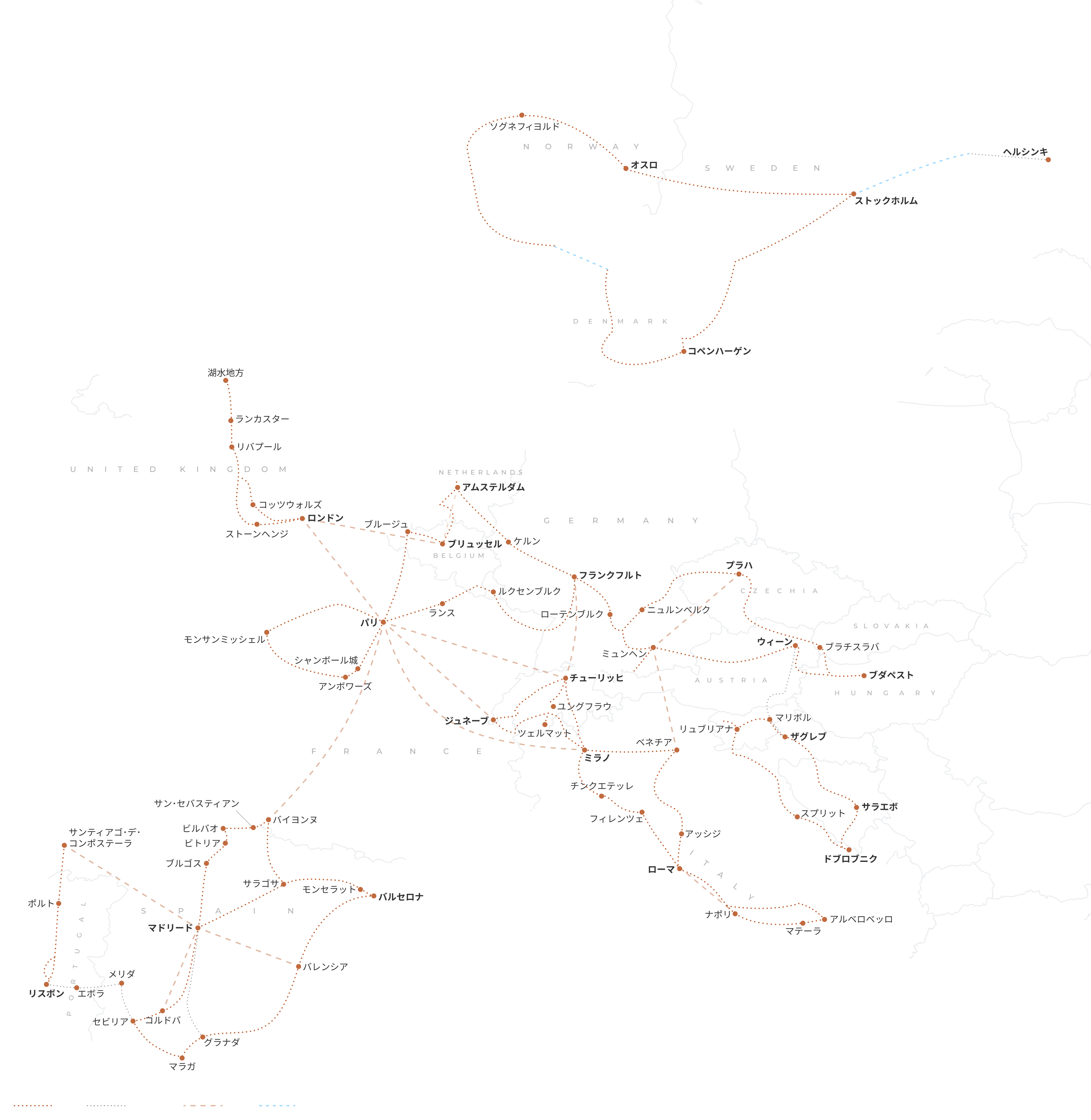 ツアールートマップ