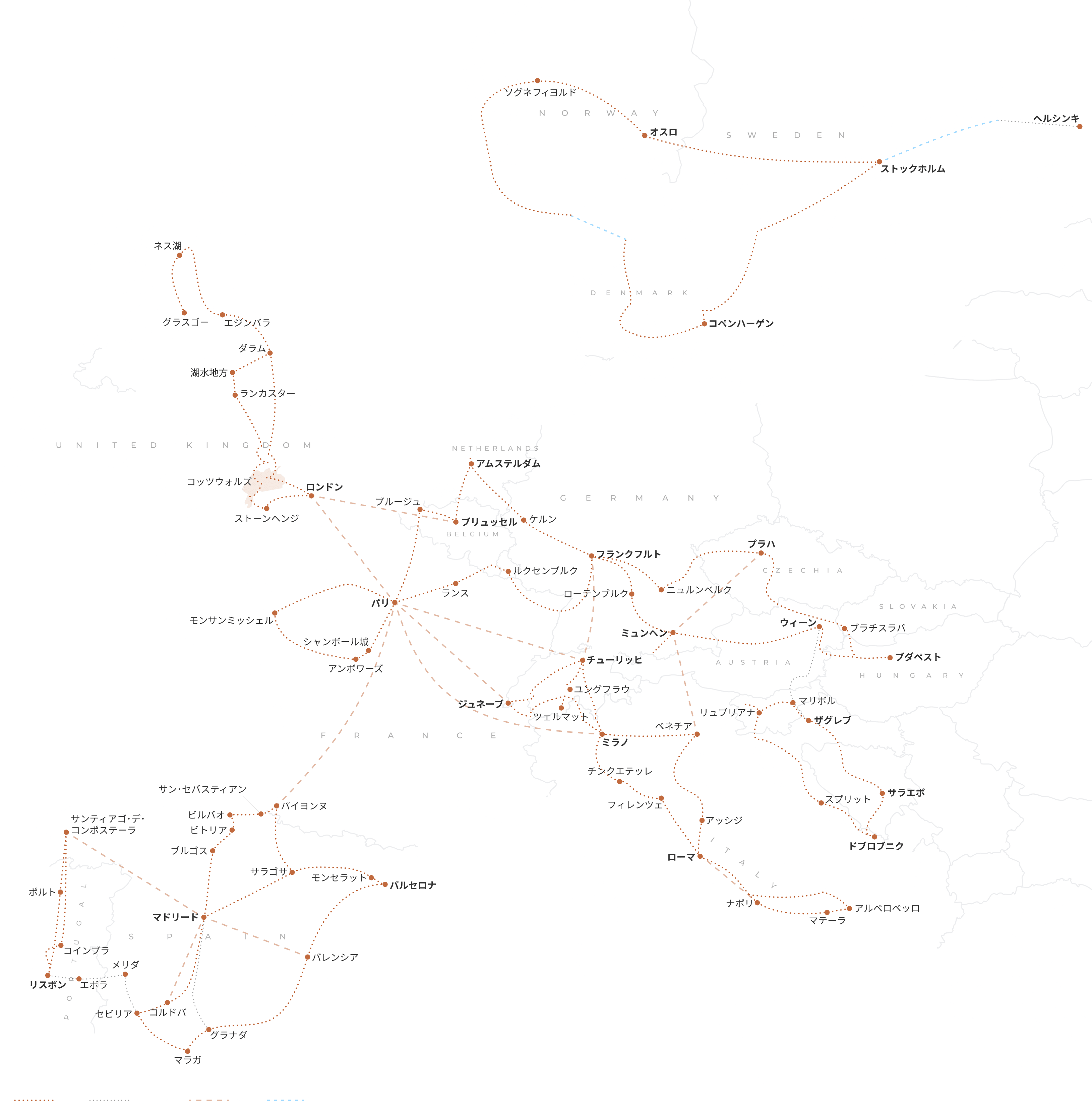 ツアールートマップ