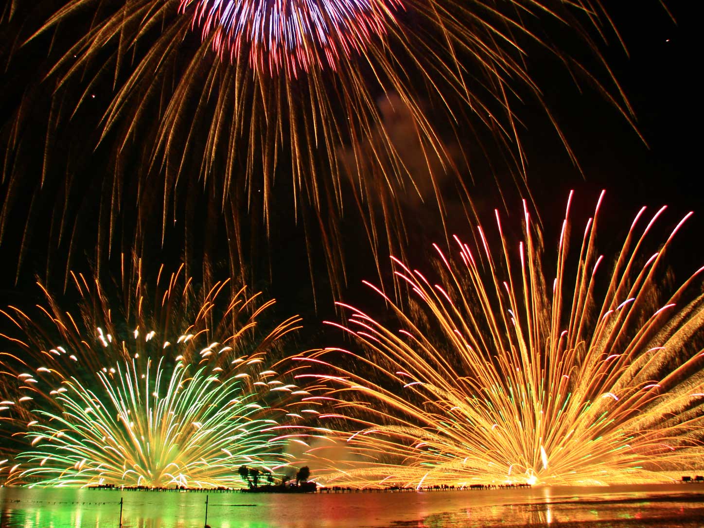 諏訪湖祭 湖上花火大会