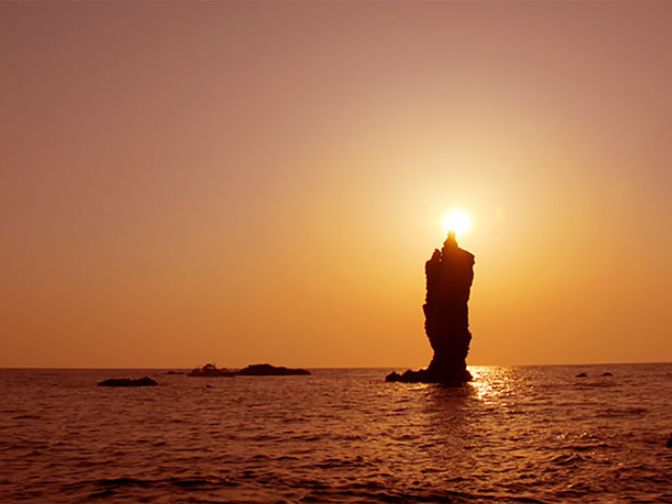 ローソク島遊覧船