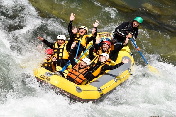水上キャンプ場リバーストーン他