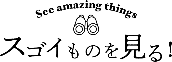 スゴイものを見る!