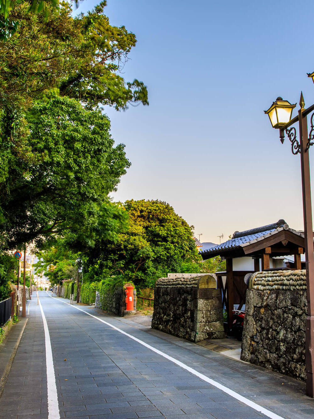 五島列島 福江島 武家屋敷通り