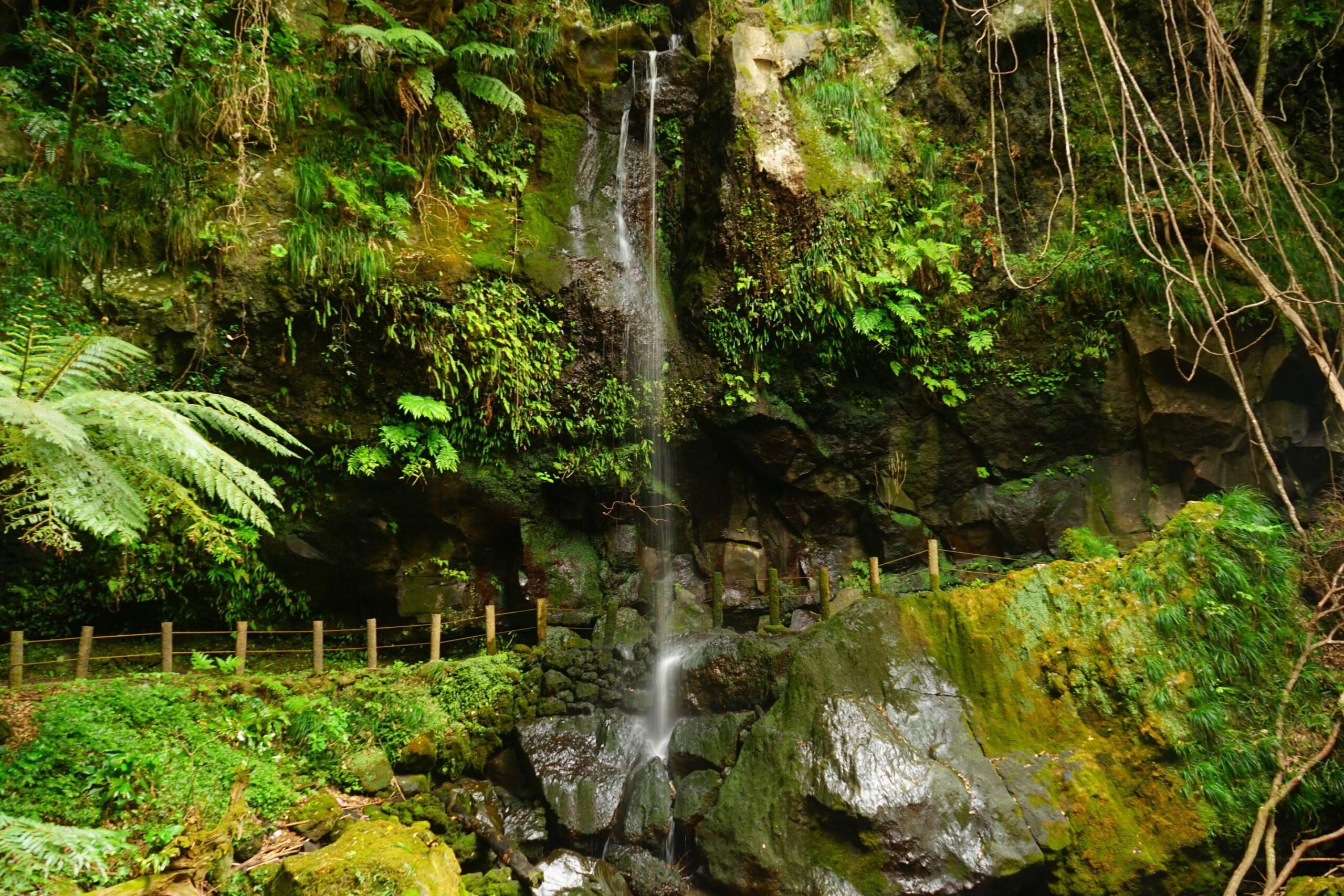 八丈島　裏見ケ滝