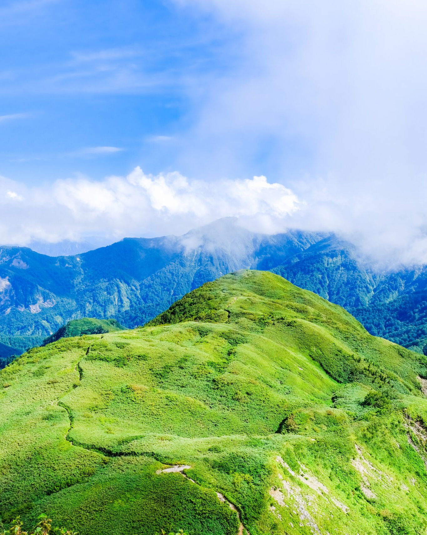 中部山岳国立公園 長野県雨飾山