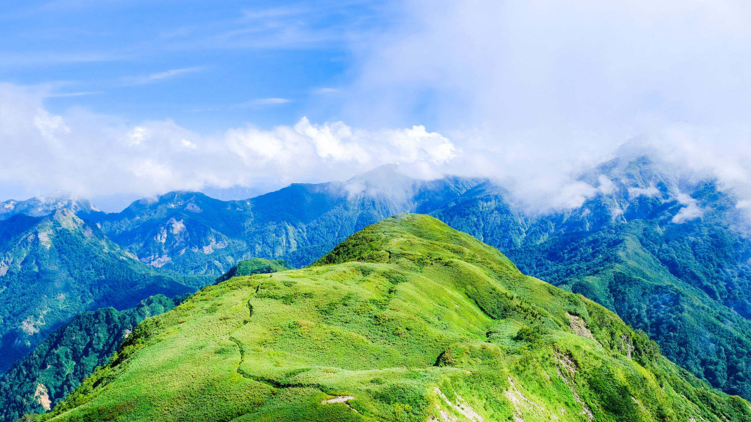 中部山岳国立公園 長野県雨飾山