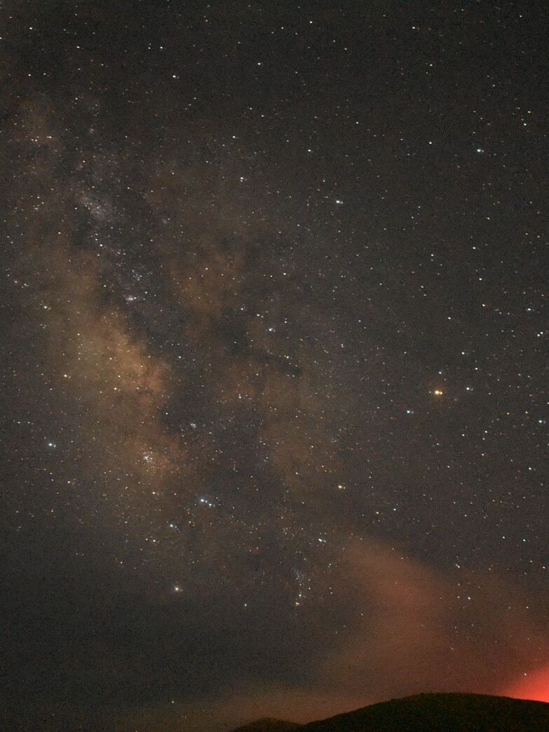 プラネタリウムのようなリアル星空を解説 星空ガイドと行く 鬼岳星空観賞ツアー