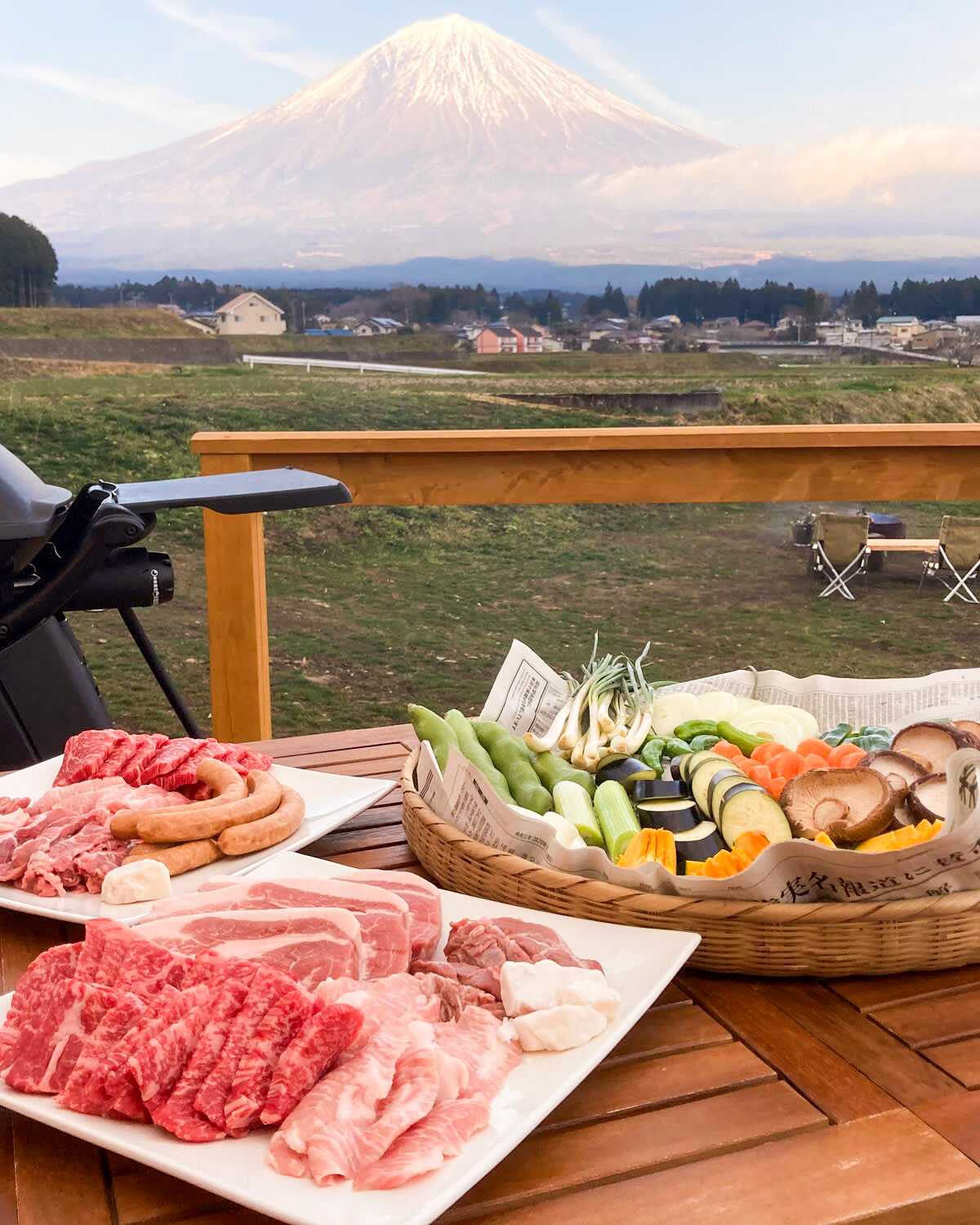 富士箱根伊豆国立公園 富士山麓グランピング