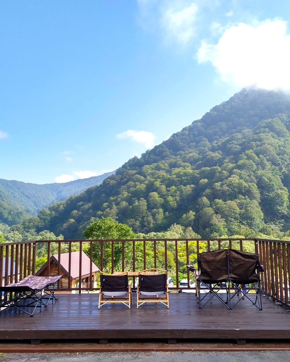 中部山岳国立公園 北アルプス小谷村キャンプ