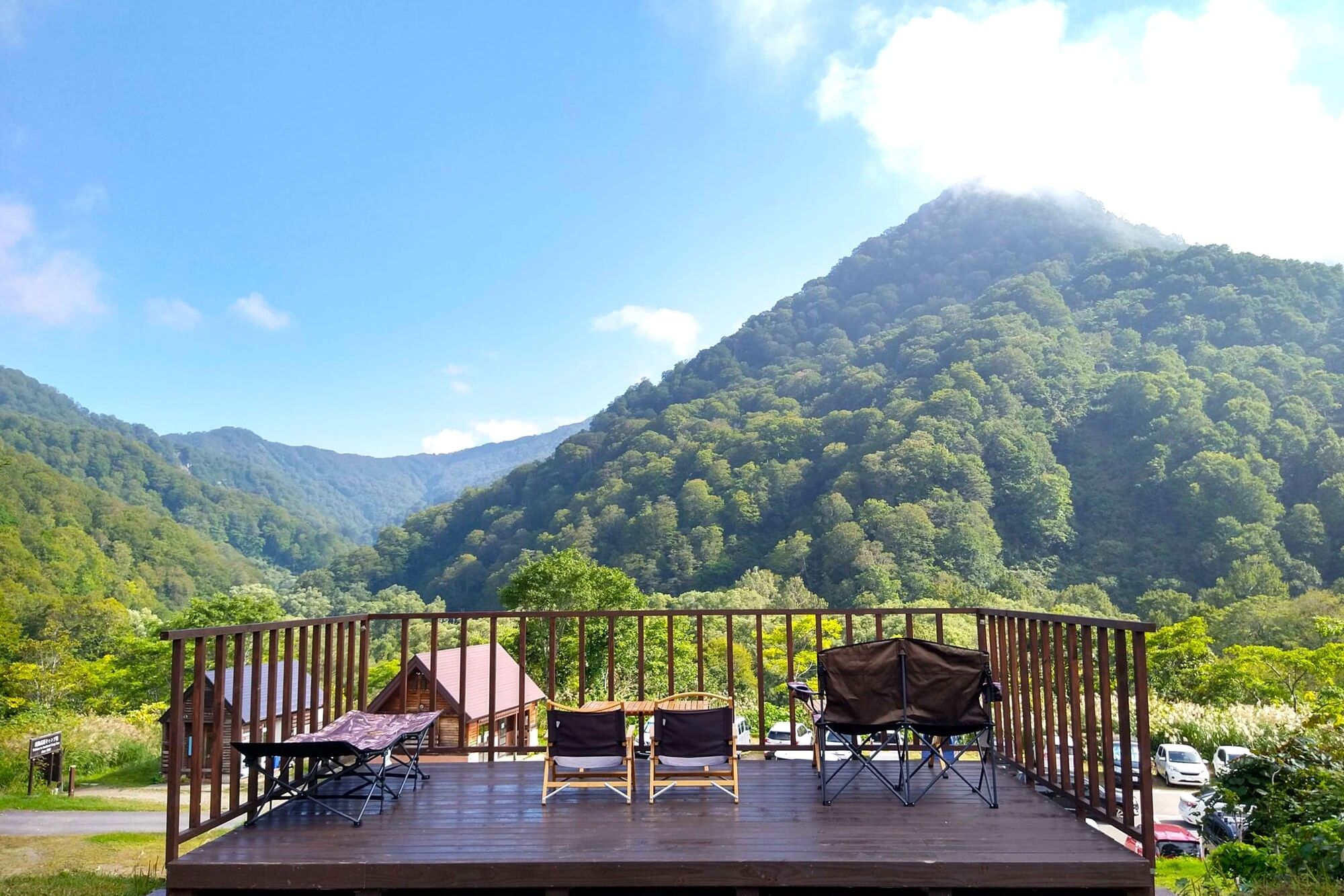中部山岳国立公園 北アルプス小谷村キャンプ