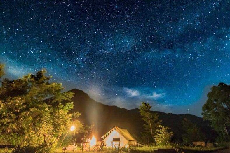 中部山岳国立公園 北アルプス小谷村キャンプ