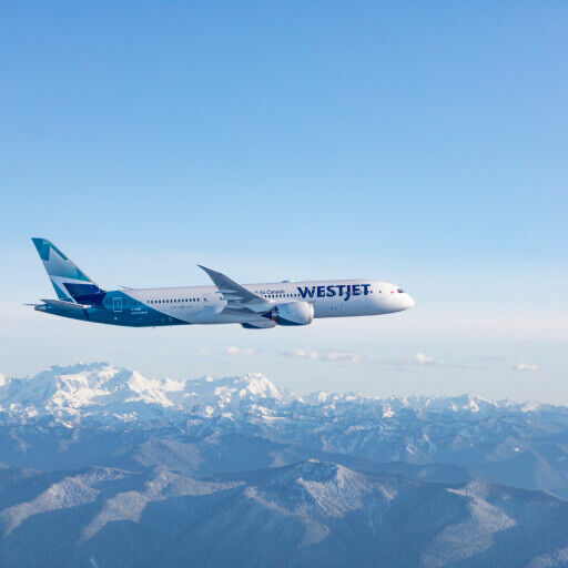 ウエストジェットの成田~カルガリー直行便