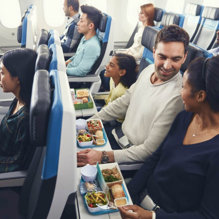 ウエストジェットの機内設備&サービス