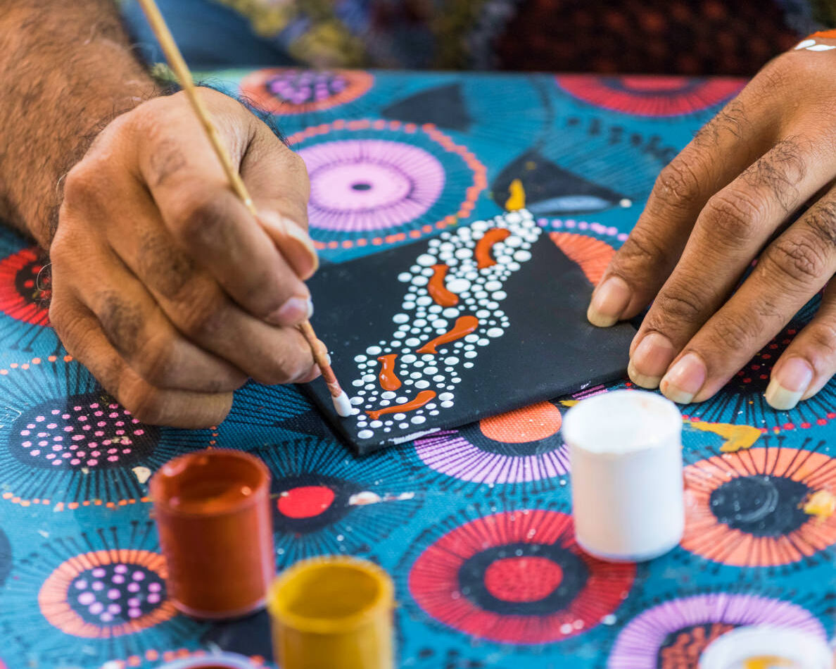 釣りにアート、伝統的なアボリジナル文化