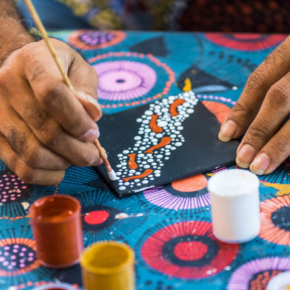 釣りにアート、伝統的なアボリジナル文化