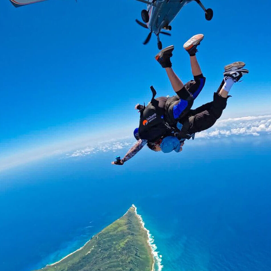 絶景スカイダイビング