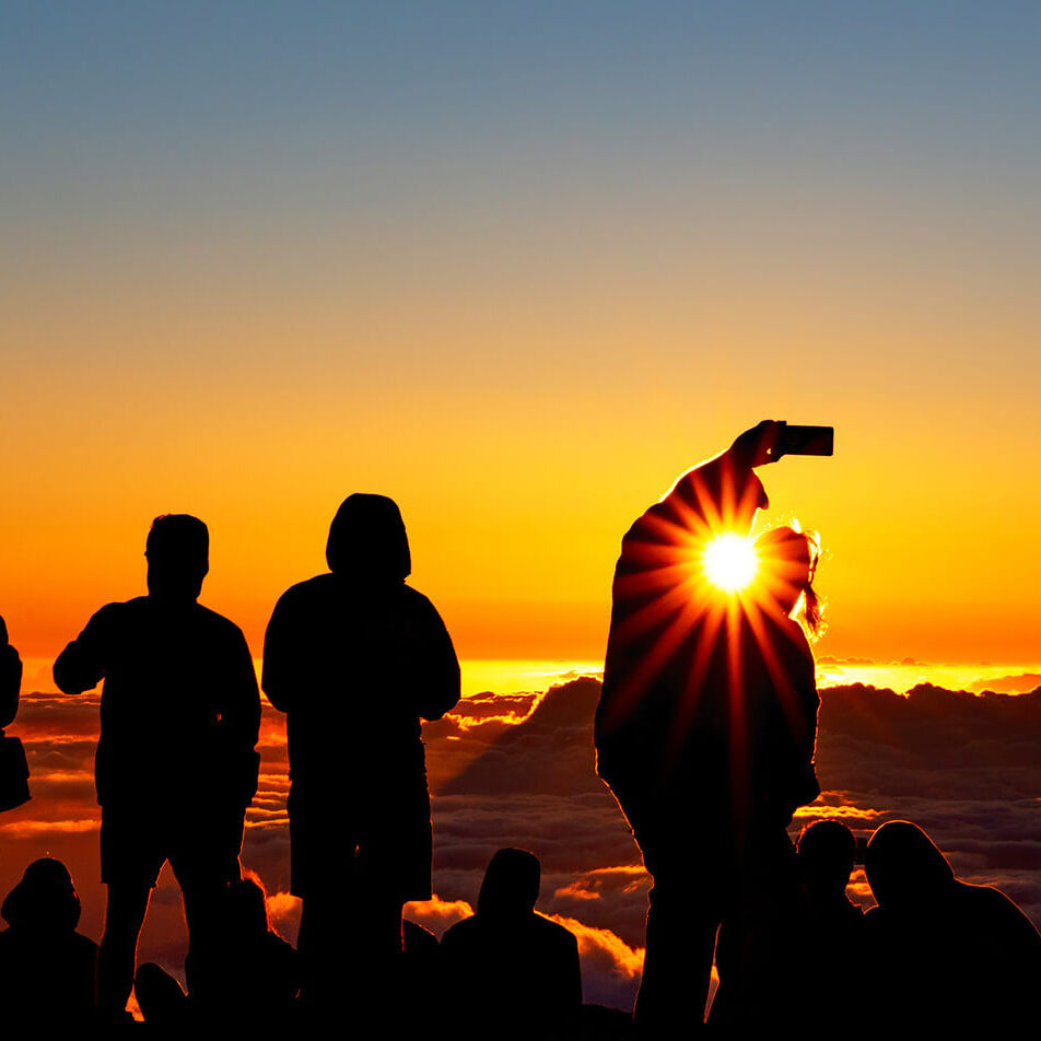 ハレアカラ山頂 夕日鑑賞+星空観測ツアー