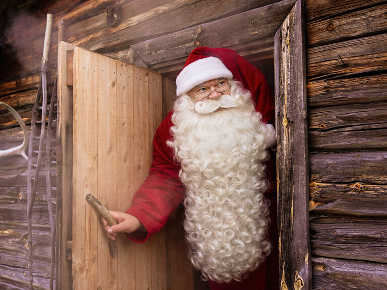 フィンエアーはサンタのオフィシャルエアライン