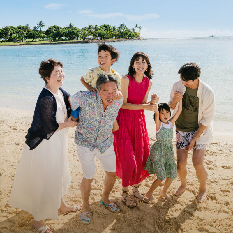 三世代､みんな嬉しいハワイ旅